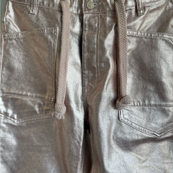 Metallic Pink barrel jeans moxie - Picture 7 of 8